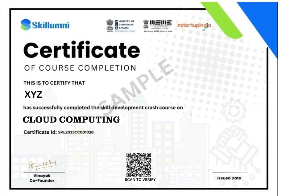 Course Completion Certificate