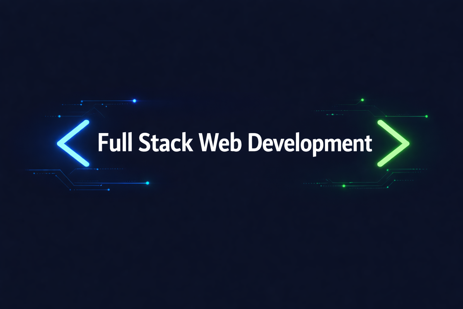 Full Stack Web Development Course