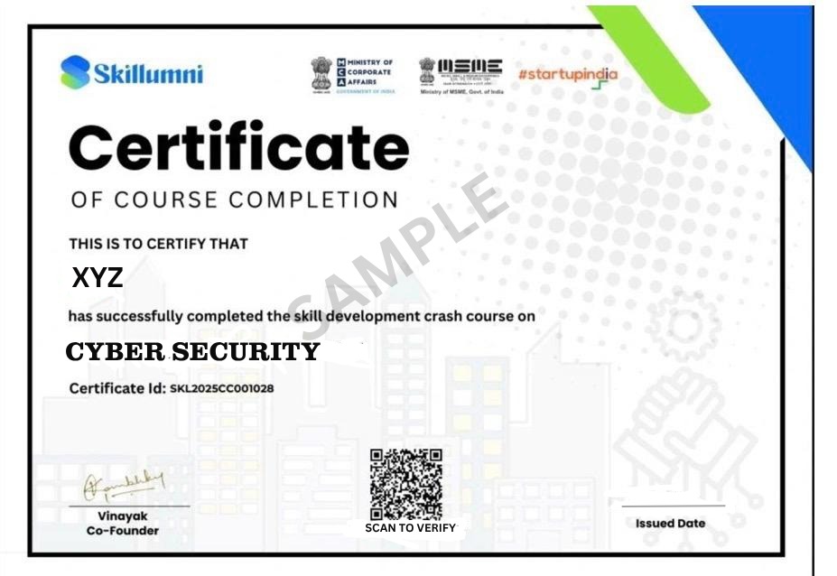Course Completion Certificate