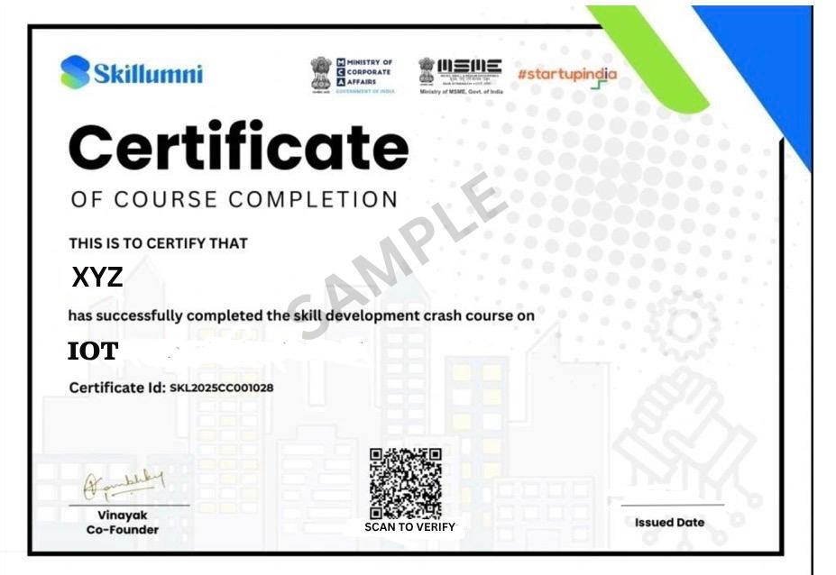 Course Completion Certificate