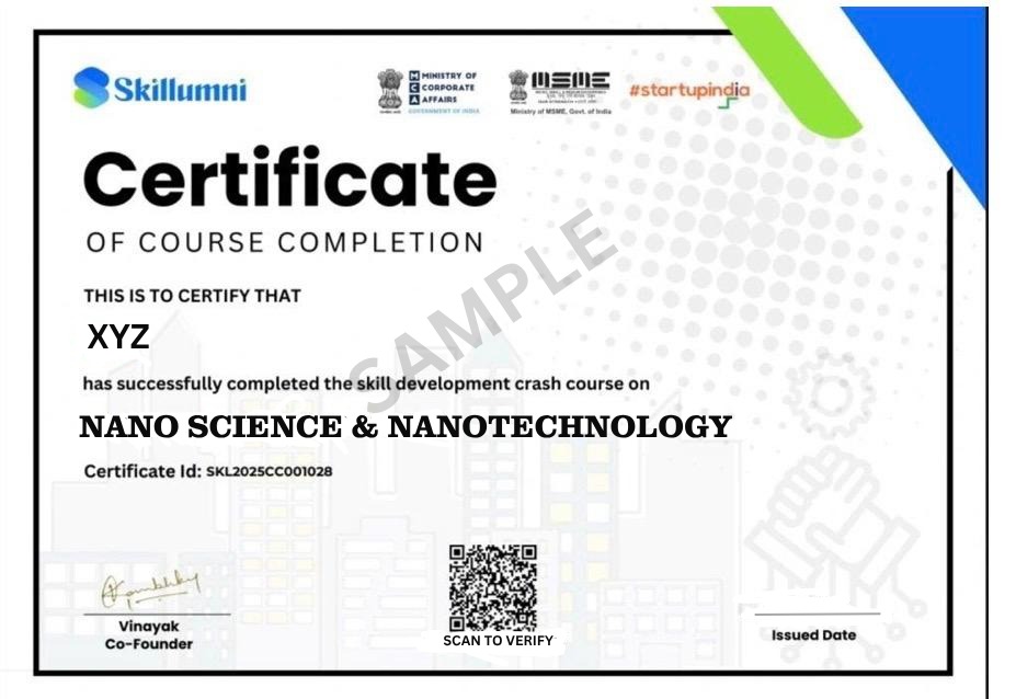 Course Completion Certificate